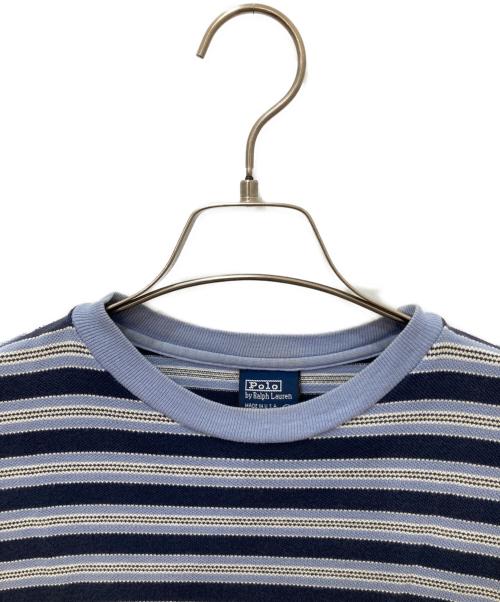 POLO RALPH LAUREN（ポロ・ラルフローレン）POLO RALPH LAUREN (ポロ・ラルフローレン) 半袖カットソー ブルー サイズ:XLの古着・服飾アイテム