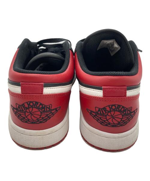 NIKE（ナイキ）NIKE (ナイキ) Air Jordan 1 Low レッド×ブラック サイズ:27の古着・服飾アイテム