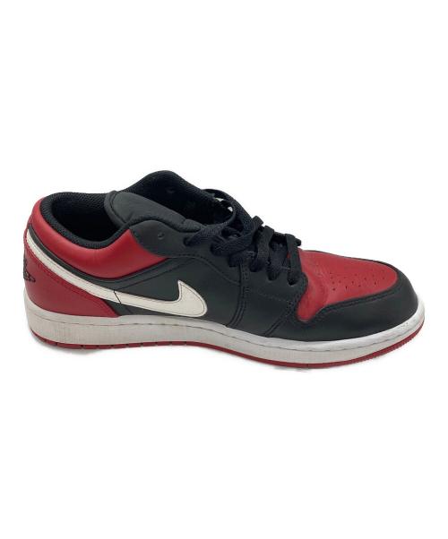 NIKE（ナイキ）NIKE (ナイキ) Air Jordan 1 Low レッド×ブラック サイズ:27の古着・服飾アイテム