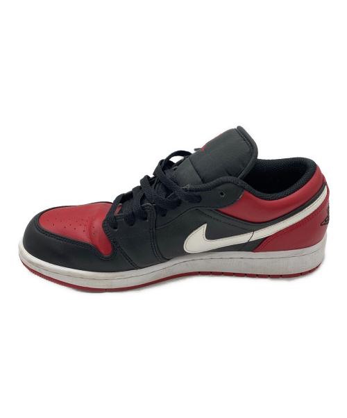 NIKE（ナイキ）NIKE (ナイキ) Air Jordan 1 Low レッド×ブラック サイズ:27の古着・服飾アイテム