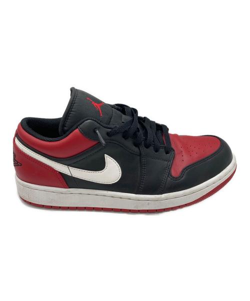 NIKE（ナイキ）NIKE (ナイキ) Air Jordan 1 Low レッド×ブラック サイズ:27の古着・服飾アイテム