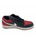 中古・古着 NIKE (ナイキ) Air Jordan 1 Low レッド×ブラック サイズ:27：7000円