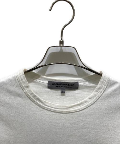 GOOD DESIGN SHOP COMME des GARCONS（グッドデザインショップ コムデギャルソン）GOOD DESIGN SHOP COMME des GARCONS (グッドデザインショップ コムデギャルソン) ロングスリーブカットソー ホワイト サイズ:Ｓの古着・服飾アイテム