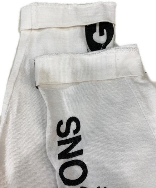 GOOD DESIGN SHOP COMME des GARCONS（グッドデザインショップ コムデギャルソン）GOOD DESIGN SHOP COMME des GARCONS (グッドデザインショップ コムデギャルソン) ロングスリーブカットソー ホワイト サイズ:Ｓの古着・服飾アイテム