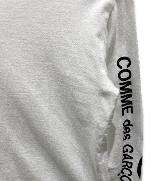 GOOD DESIGN SHOP COMME des GARCONS（グッドデザインショップ コムデギャルソン）GOOD DESIGN SHOP COMME des GARCONS (グッドデザインショップ コムデギャルソン) ロングスリーブカットソー ホワイト サイズ:Ｓの古着・服飾アイテム