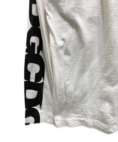 GOOD DESIGN SHOP COMME des GARCONS（グッドデザインショップ コムデギャルソン）GOOD DESIGN SHOP COMME des GARCONS (グッドデザインショップ コムデギャルソン) ロングスリーブカットソー ホワイト サイズ:Ｓの古着・服飾アイテム