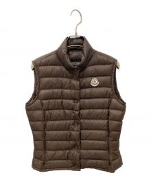 MONCLER（モンクレール）の古着「LIANE ダウンベスト」｜ブラウン