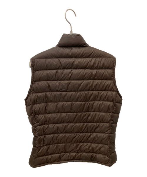 MONCLER（モンクレール）MONCLER (モンクレール) LIANE ダウンベスト ブラウン サイズ:Lの古着・服飾アイテム