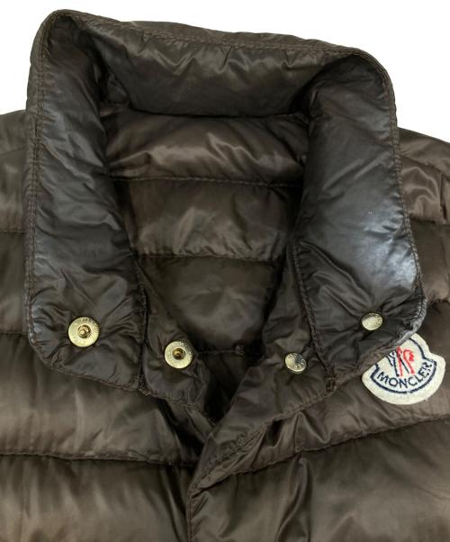MONCLER（モンクレール）MONCLER (モンクレール) LIANE ダウンベスト ブラウン サイズ:Lの古着・服飾アイテム
