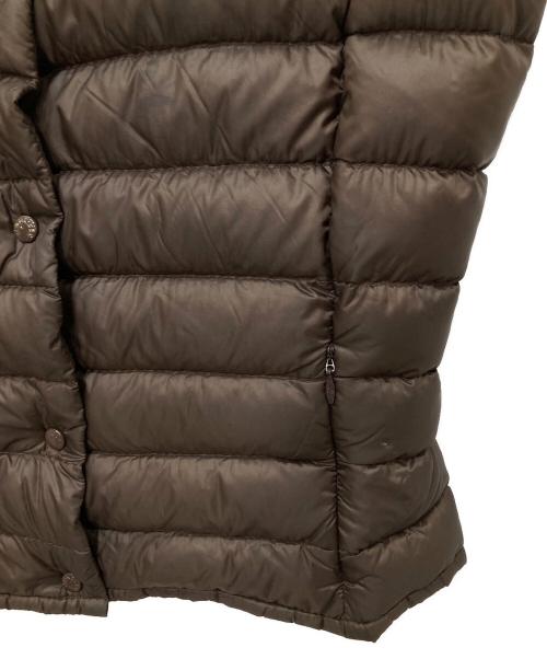 MONCLER（モンクレール）MONCLER (モンクレール) LIANE ダウンベスト ブラウン サイズ:Lの古着・服飾アイテム