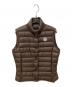 MONCLER（モンクレール）の古着「LIANE ダウンベスト」｜ブラウン