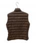 MONCLER (モンクレール) LIANE ダウンベスト ブラウン サイズ:L：20000円