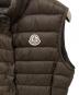 中古・古着 MONCLER (モンクレール) LIANE ダウンベスト ブラウン サイズ:L：20000円