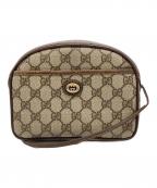 GUCCIグッチ）の古着「ショルダーバッグ　GGスプリーム　OLD GUCCI」｜ブラウン