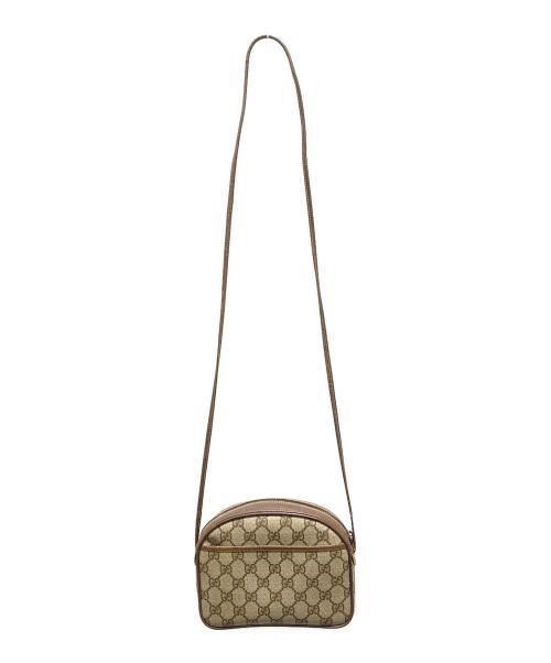 GUCCI（グッチ）GUCCI (グッチ) ショルダーバッグ　GGスプリーム　OLD GUCCI ブラウンの古着・服飾アイテム