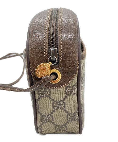 GUCCI（グッチ）GUCCI (グッチ) ショルダーバッグ　GGスプリーム　OLD GUCCI ブラウンの古着・服飾アイテム