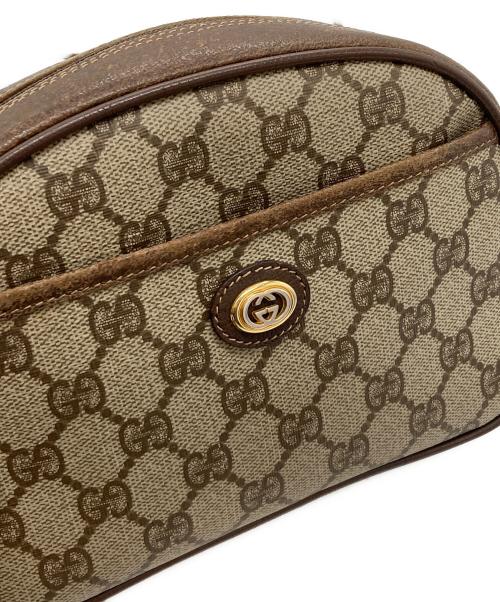 GUCCI（グッチ）GUCCI (グッチ) ショルダーバッグ　GGスプリーム　OLD GUCCI ブラウンの古着・服飾アイテム