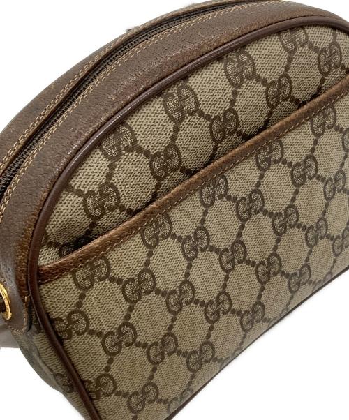 GUCCI（グッチ）GUCCI (グッチ) ショルダーバッグ　GGスプリーム　OLD GUCCI ブラウンの古着・服飾アイテム