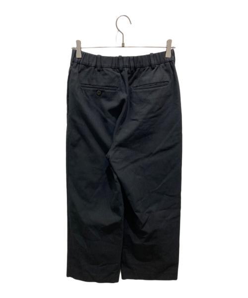 MARKAWARE（マーカウェア）MARKAWARE (マーカウェア) DOUBLE PLEATED TROUSERS ブラック サイズ:1の古着・服飾アイテム