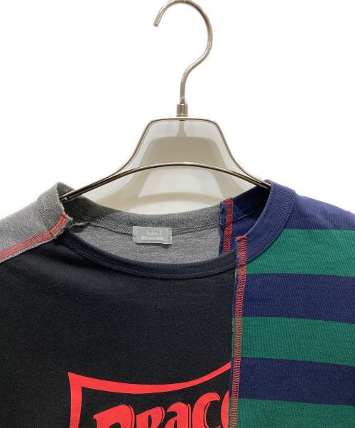 kolor/BEACON（カラービーコン）kolor/BEACON (カラービーコン) ドッキングカットソー ブラック サイズ:2の古着・服飾アイテム