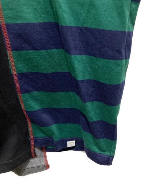 kolor/BEACON（カラービーコン）kolor/BEACON (カラービーコン) ドッキングカットソー ブラック サイズ:2の古着・服飾アイテム