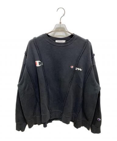 DISCOVERED WIDE CHAMP SWEAT 再構築スウェット 中古・古着通販】DISCOVERED (ディスカバード) WIDE CHAMP SWEAT