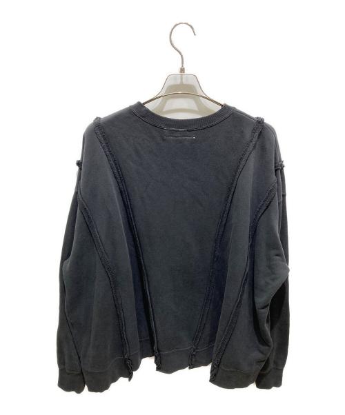 DISCOVERED（ディスカバード）DISCOVERED (ディスカバード) WIDE CHAMP SWEAT ブラック サイズ:Fの古着・服飾アイテム
