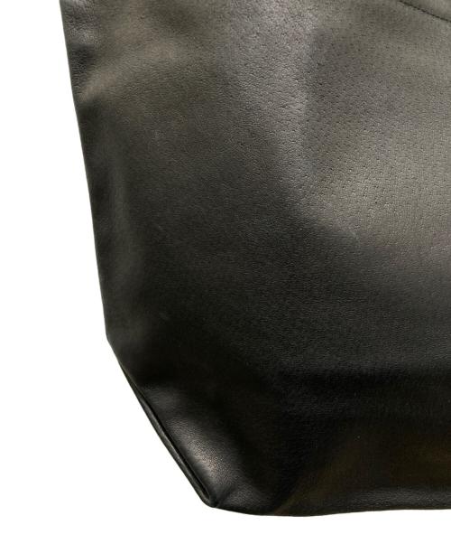 REN（レン）REN (レン) レザートートバッグ ブラックの古着・服飾アイテム