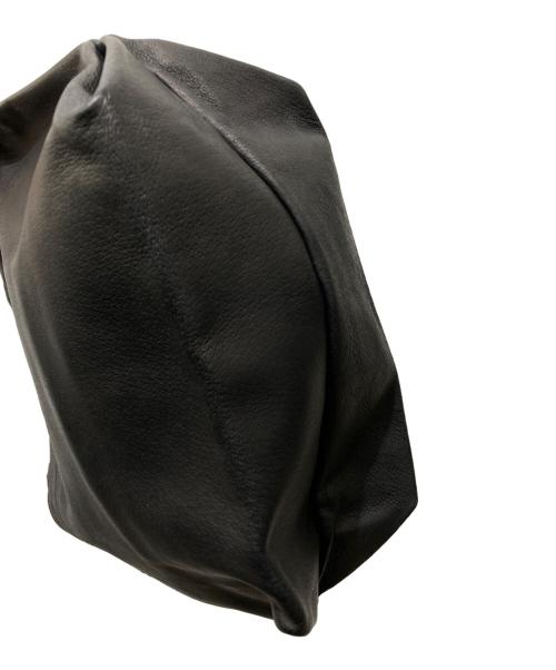REN（レン）REN (レン) レザートートバッグ ブラックの古着・服飾アイテム