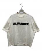 JIL SANDERジルサンダー）の古着「ロゴプリントTシャツ」｜ホワイト