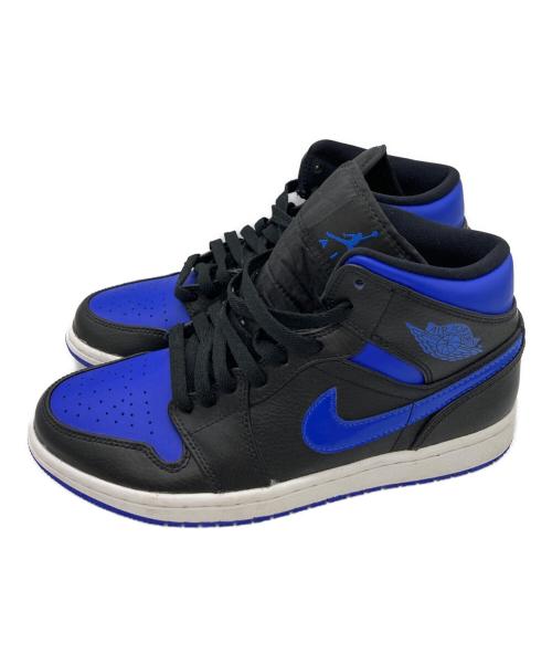 NIKE（ナイキ）NIKE (ナイキ) Air Jordan 1 Mid ブルー×ブラック サイズ:25の古着・服飾アイテム