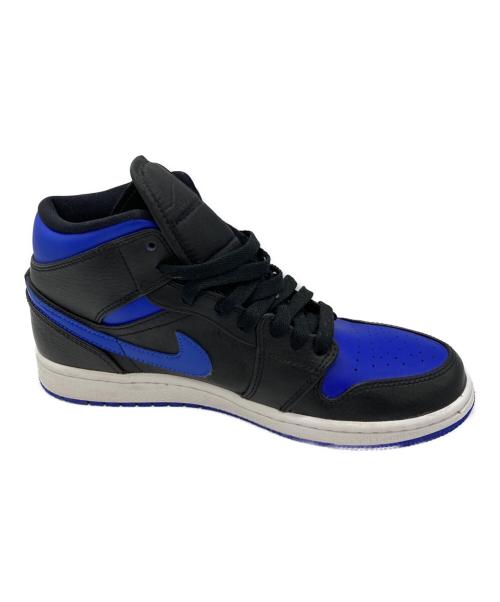 NIKE（ナイキ）NIKE (ナイキ) Air Jordan 1 Mid ブルー×ブラック サイズ:25の古着・服飾アイテム