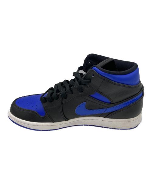 NIKE（ナイキ）NIKE (ナイキ) Air Jordan 1 Mid ブルー×ブラック サイズ:25の古着・服飾アイテム