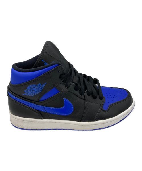 NIKE（ナイキ）NIKE (ナイキ) Air Jordan 1 Mid ブルー×ブラック サイズ:25の古着・服飾アイテム
