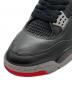 中古・古着 NIKE (ナイキ) Air Jordan 4 Retro　エアジョーダン4 レトロ　スニーカー ブラック サイズ:27㎝：20000円