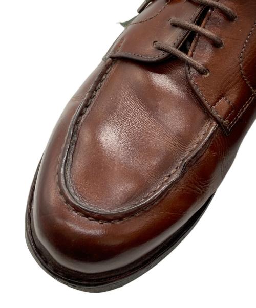 PARABOOT（パラブーツ）PARABOOT (パラブーツ) Uチップシューズ ブラウン サイズ:8の古着・服飾アイテム