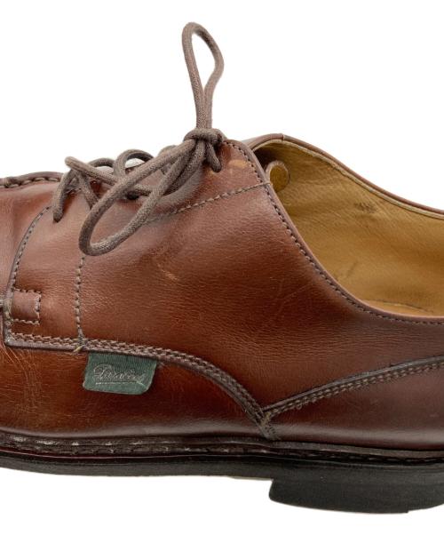 PARABOOT（パラブーツ）PARABOOT (パラブーツ) Uチップシューズ ブラウン サイズ:8の古着・服飾アイテム