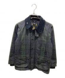 Barbour（バブアー）の古着「チェック柄 SL BEDALE ジャケット」｜ネイビー