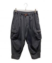TIGHTBOOTH PRODUCTION（タイトブースプロダクション）の古着「SEERSUCKER CARGO BALLOON PANTS」｜ブラック