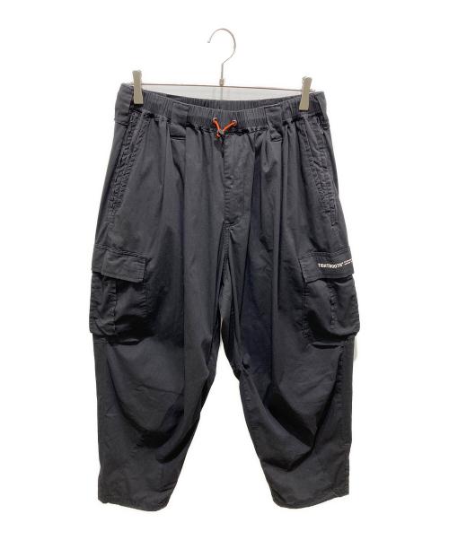 TIGHTBOOTH PRODUCTION（タイトブースプロダクション）TIGHTBOOTH PRODUCTION (タイトブースプロダクション) SEERSUCKER CARGO BALLOON PANTS ブラック サイズ:Ｌの古着・服飾アイテム