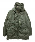 BEAMS PLUSビームスプラス）の古着「N-3Bダウン」｜カーキ