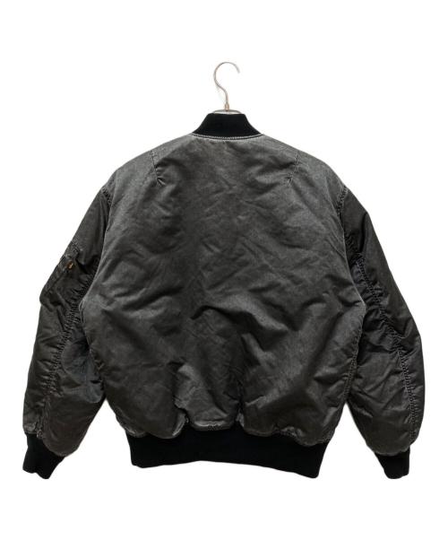 ALPHA（アルファ）ALPHA (アルファ) MAISON SPECIAL (メゾンスペシャル) MA-1 SCRATCH CORE SPEC/MA-1ジャケット ブラック サイズ:Mの古着・服飾アイテム
