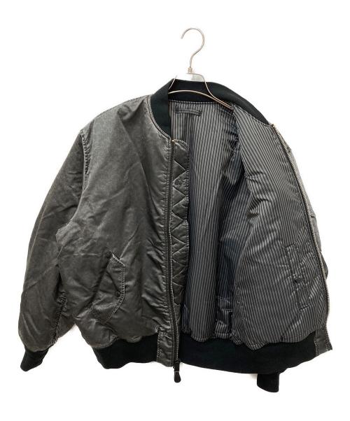 ALPHA（アルファ）ALPHA (アルファ) MAISON SPECIAL (メゾンスペシャル) MA-1 SCRATCH CORE SPEC/MA-1ジャケット ブラック サイズ:Mの古着・服飾アイテム