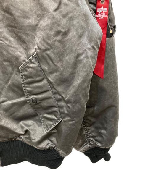 ALPHA（アルファ）ALPHA (アルファ) MAISON SPECIAL (メゾンスペシャル) MA-1 SCRATCH CORE SPEC/MA-1ジャケット ブラック サイズ:Mの古着・服飾アイテム