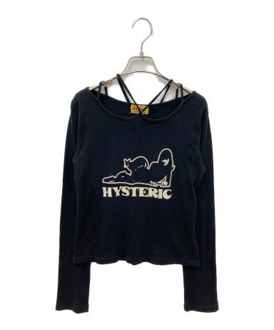 HYSTERIC GLAMOUR フレイムロングスリーブカットソー 中古・古着通販】Hysteric Glamour (ヒステリックグラマー) ロング