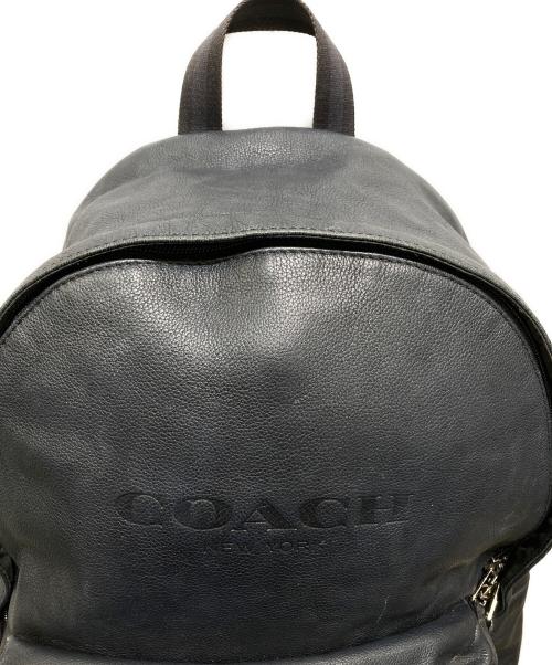 COACH（コーチ）COACH (コーチ) レザーリュック ブラックの古着・服飾アイテム
