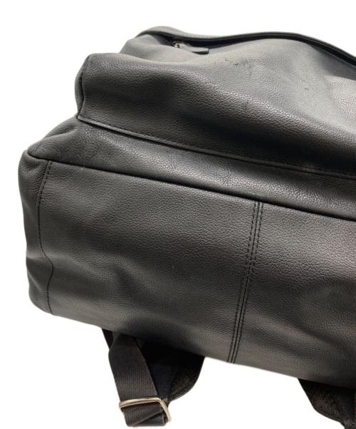 COACH（コーチ）COACH (コーチ) レザーリュック ブラックの古着・服飾アイテム