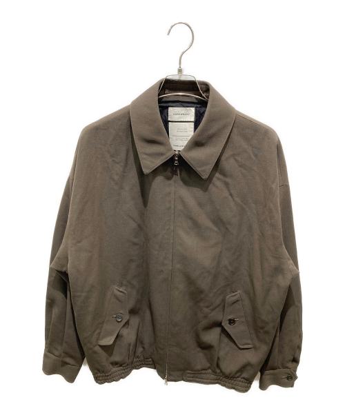 MARKAWARE（マーカウェア）MARKAWARE (マーカウェア) 3/60オーガニックウールサバイバルクロス / ワイドスポーツジャケット ブラウン サイズ:3の古着・服飾アイテム