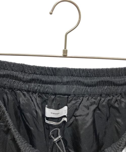 Graphpaper（グラフペーパー）Graphpaper (グラフペーパー) Silk Noil Viscose Sleeping Easy Pants ブラック サイズ:2の古着・服飾アイテム