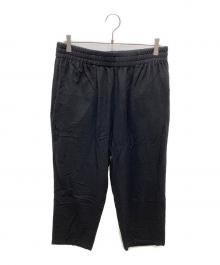 Graphpaper（グラフペーパー）の古着「Extra Fine Wool Vivella Sleeping Pants」｜ブラック